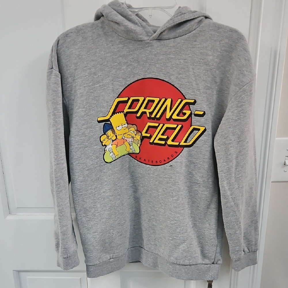 Simpsons Springfield Skateboards Sweatshirt